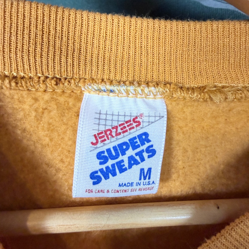 vtg Jerzees Super Sweats USCG Ironwood Aton Club Kodiak Alaska Mens M Sweatshirt - Picture 2 of 5